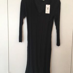 Missoni Knee Length Sweater Dress Black